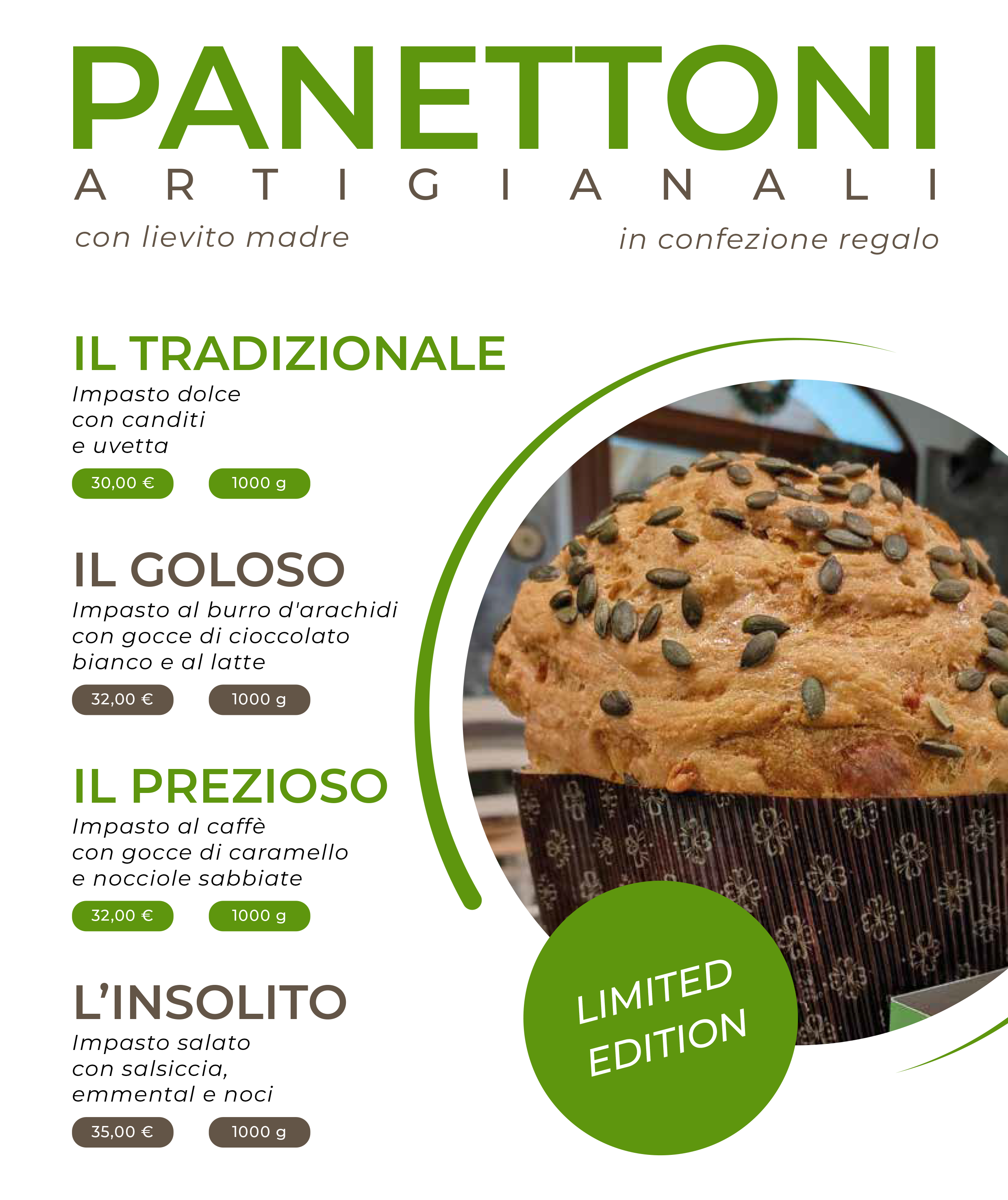 panettoni artigianali in confezione regalo